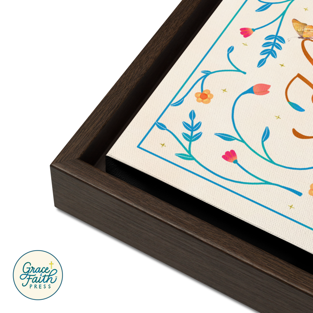 How Great Thou Art Framed Canvas