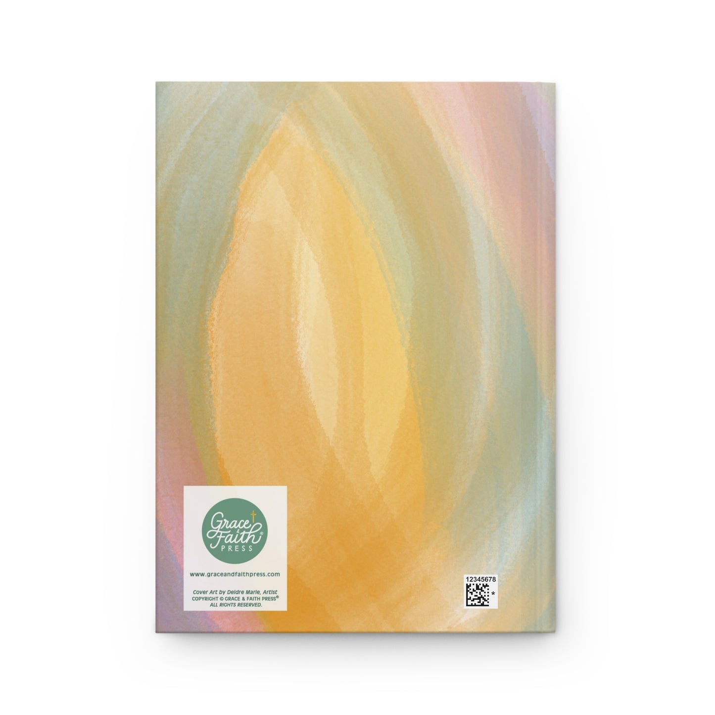 Ichthus Christian Fish Design Hardcover Journal