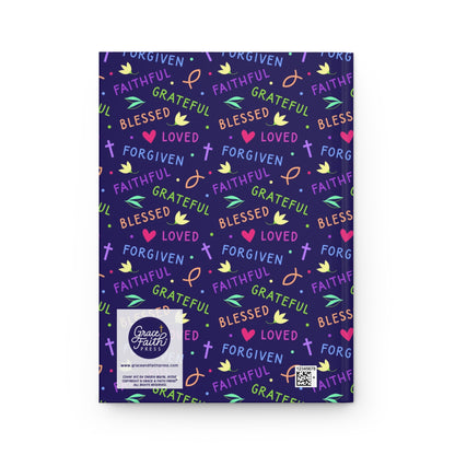 Loved, Forgiven, Blessed (Purple) Hardcover Journal