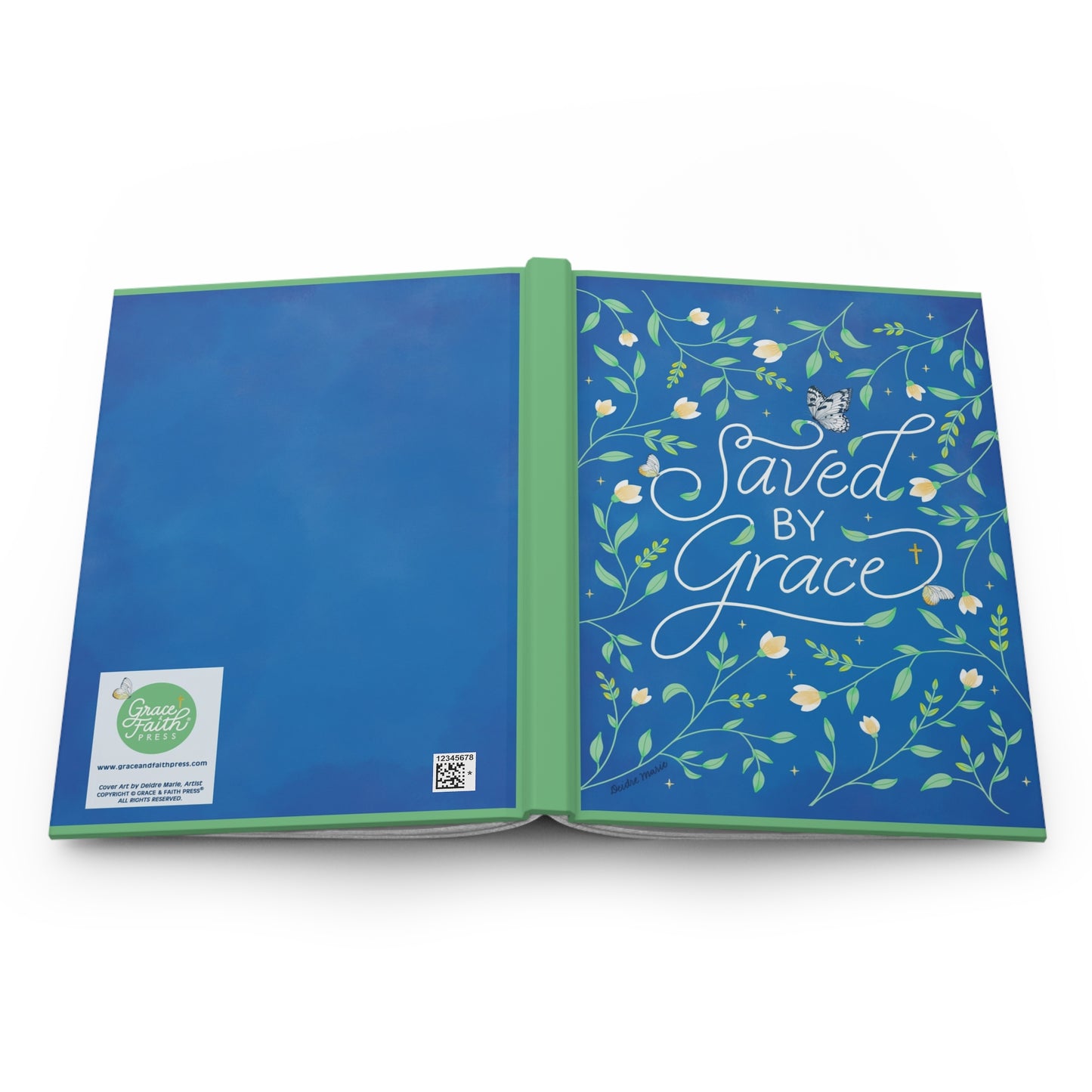 Saved By Grace Hardcover Journal