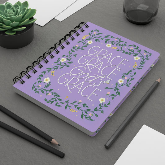 Grace Grace God's Grace Spiral Bound Journal