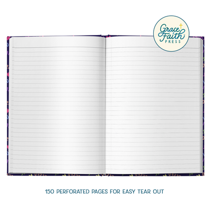 Loved, Forgiven, Blessed (Purple) Hardcover Journal