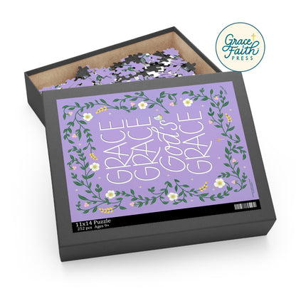 Grace Grace God's Grace Christian Jigsaw Puzzle