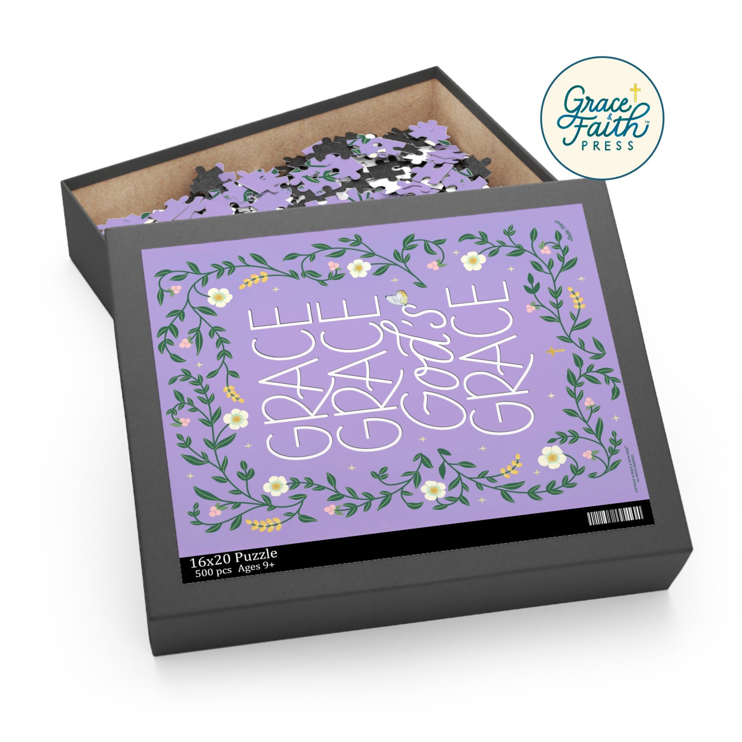 Grace Grace God's Grace Christian Jigsaw Puzzle