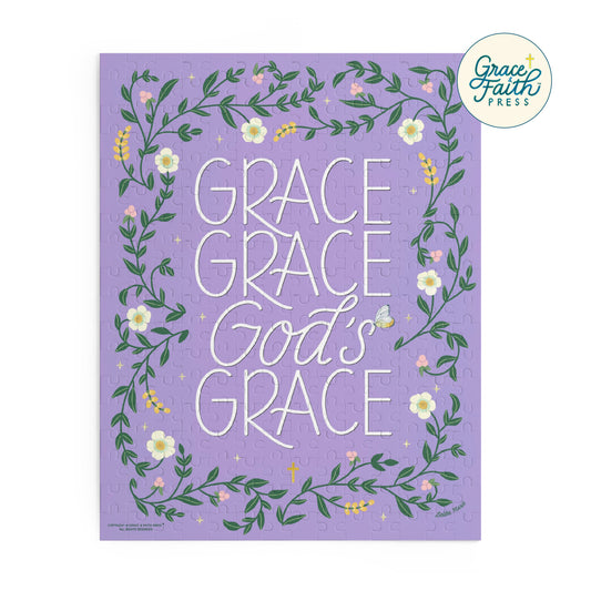 Grace Grace God's Grace Christian Jigsaw Puzzle