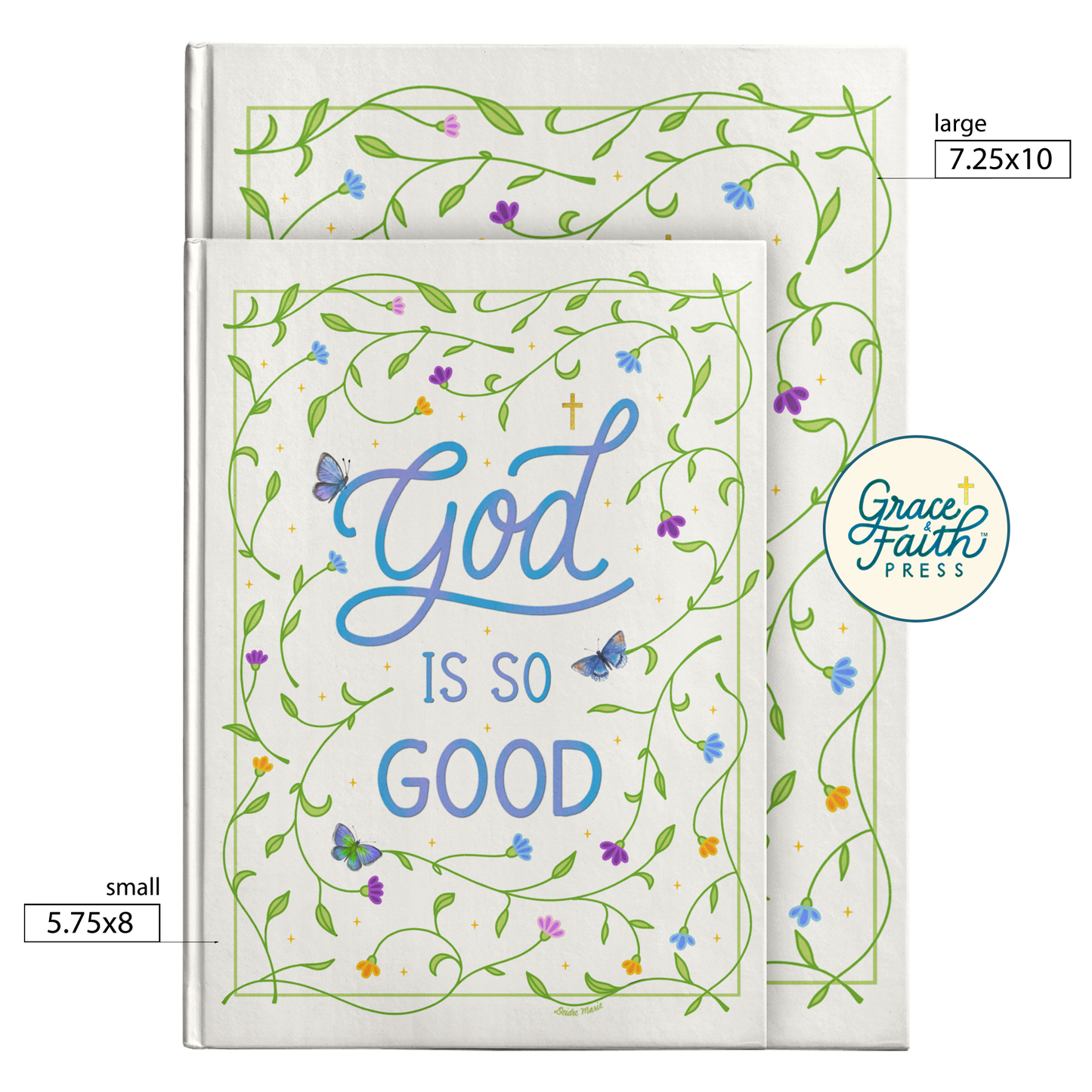 God Is So Good Journal (Cream)