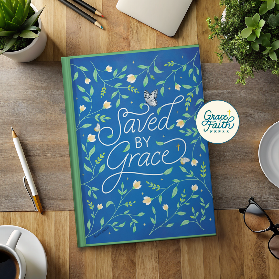 Saved By Grace Hardcover Journal