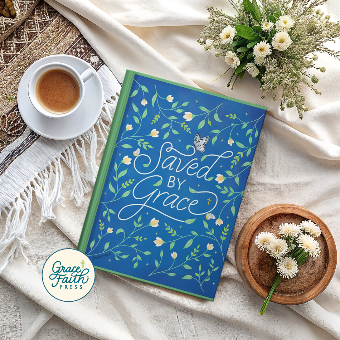 Saved By Grace Hardcover Journal