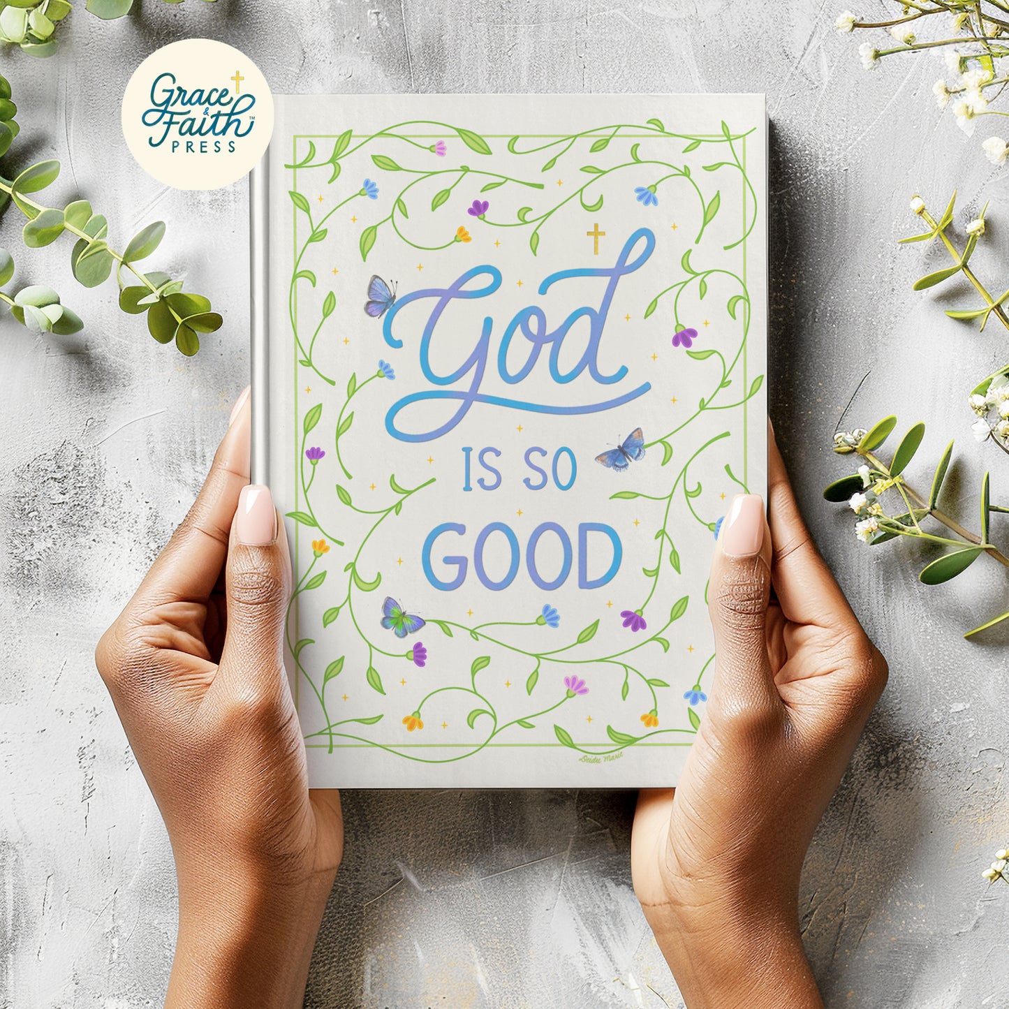 God Is So Good Journal (Cream)