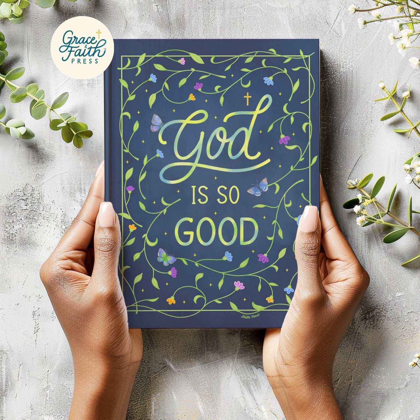 God Is So Good Journal (Midnight Blue)